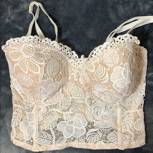 White lace corset! VS’S